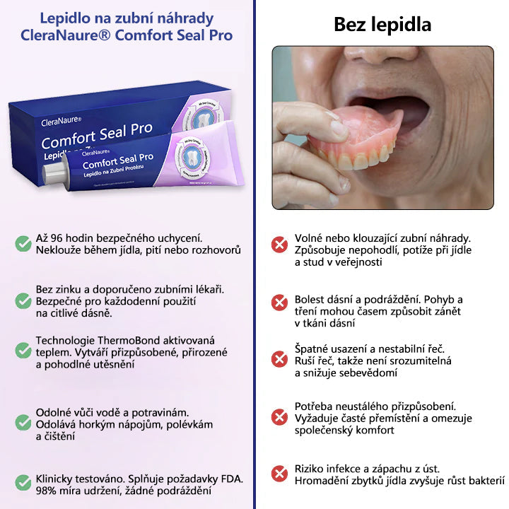 CleraNaure® Comfort Seal Pro Fogsor Ragasztó