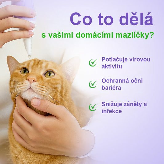 🥇CleraNature® Oční kapky pro domácí mazlíčky⚡