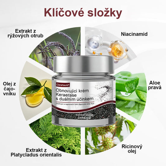CleraNaure® KeraErase - Krém s dvojitým účinkem pro obnovu pokožky