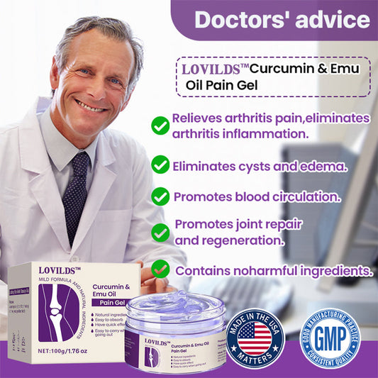 CleraNature® Gel proti bolesti s kurkuminem a emu olejem