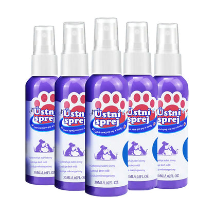 ✨ CleraNaure® Zubní sprej pro domácí mazlíčky bez kartáčku
