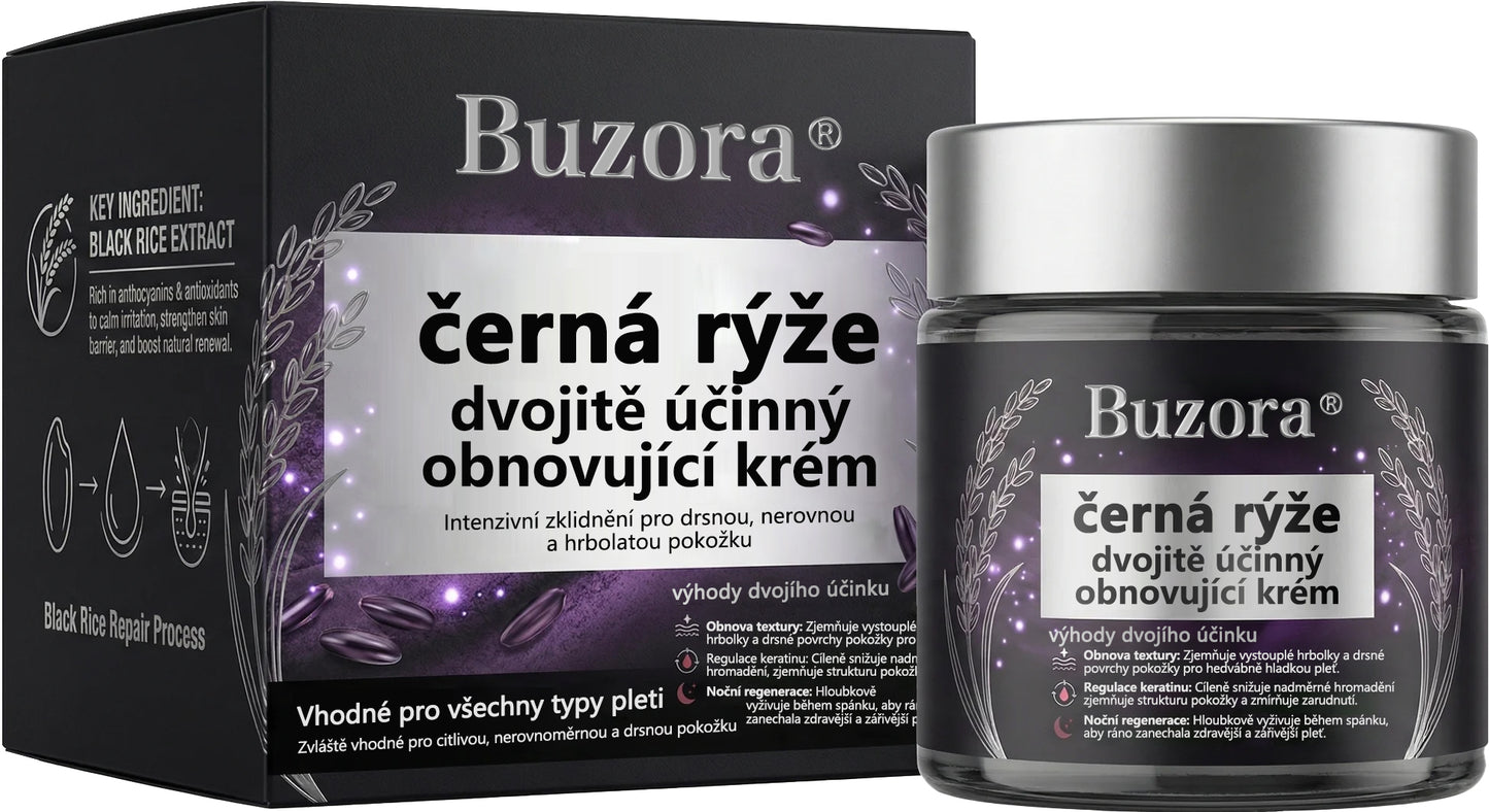 Buzora® Dvojitý Regenerační Krém pro Obnovu Pleti