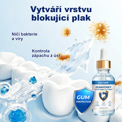 COLTURE® GumHoney kapky na regeneraci ústní dutiny