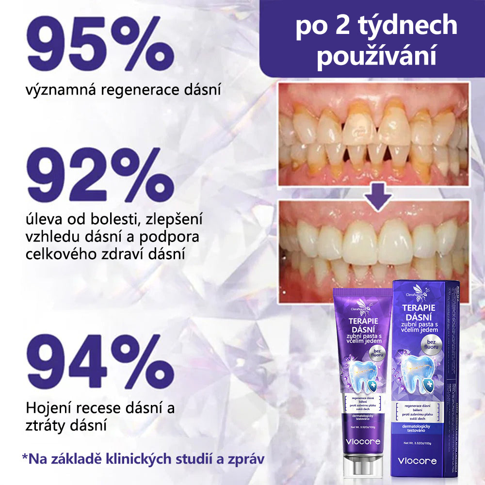 CleraNaure® VioCore – zubní pasta s včelím jedem