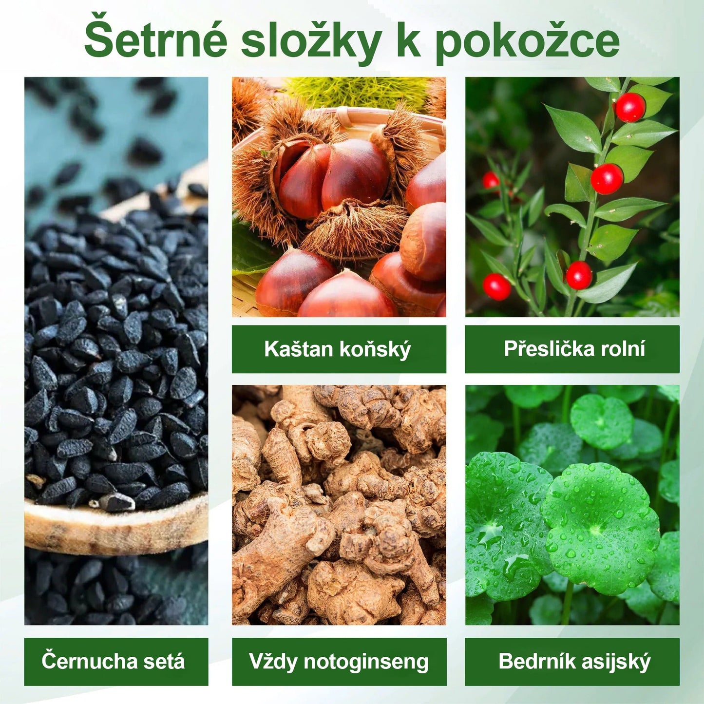 🌿Buzora® Bylinný krém zmírňující otoky s černuchou🎁