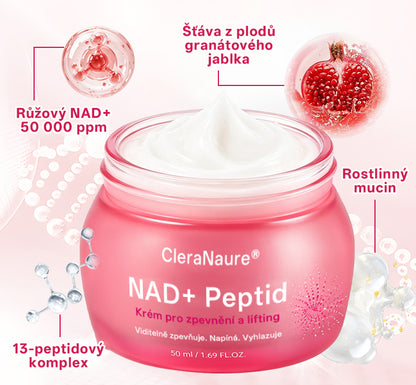 CleraNaure® NAD+ Peptide vypínací a zpevňující krém