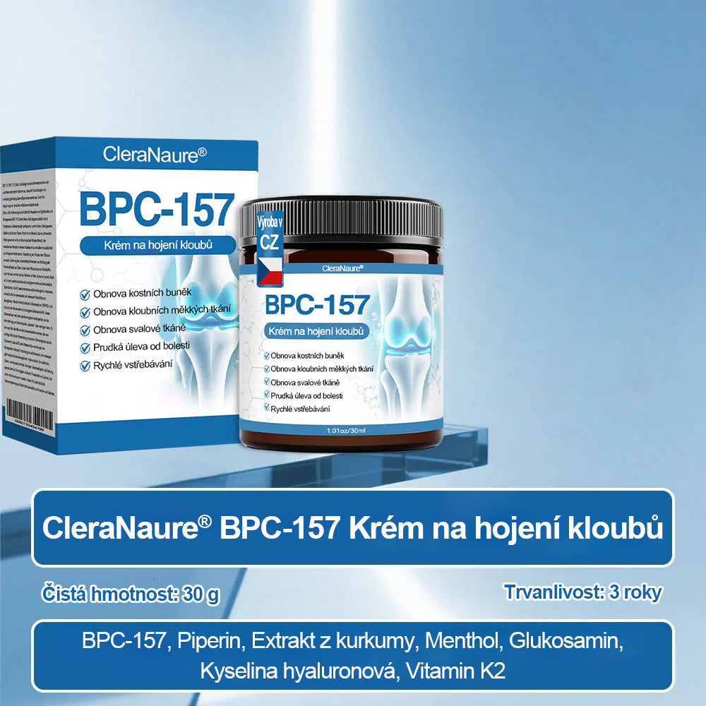 💎 Poslední den akce 80% SLEVA |  CleraNaure® BPC-157 Krém na hojení kloubů🦴Léčí artritidu, neuropatii, revmatismus, sportovní úrazy a další