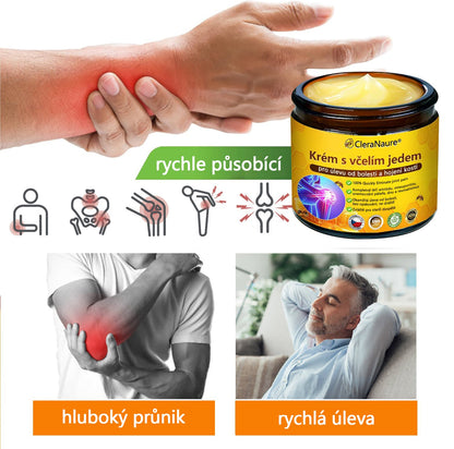 🫧CleraNaure® Krém s včelím jedem pro úlevu od bolesti a hojení kostí