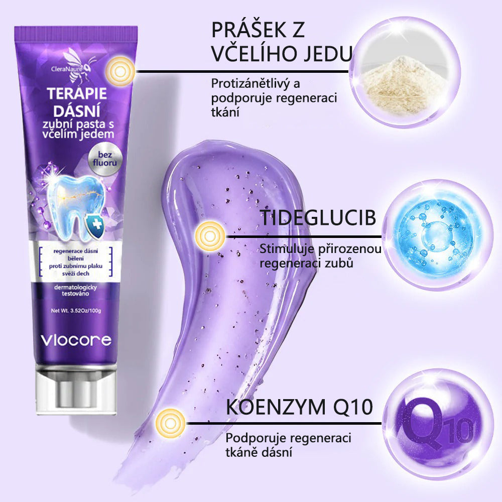 CleraNaure® VioCore – zubní pasta s včelím jedem