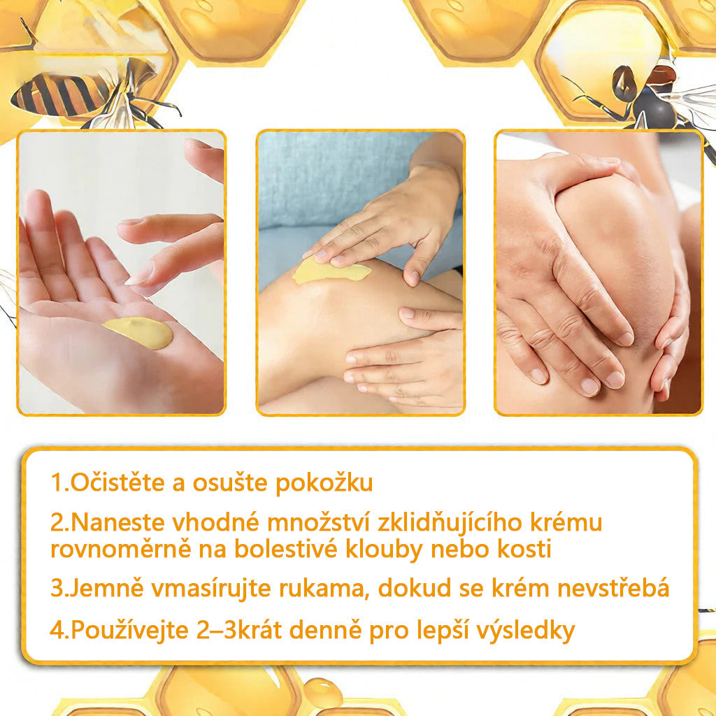 ⭐CleraNaure® Krém s včelím jedem pro úlevu od bolesti a hojení kostí