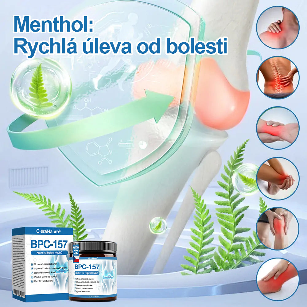 💎 Poslední den akce 80% SLEVA |  CleraNaure® BPC-157 Krém na hojení kloubů🦴Léčí artritidu, neuropatii, revmatismus, sportovní úrazy a další