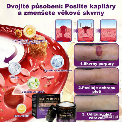 CleraNaure® Biotin 10-v-1 krém na obnovu pokožky