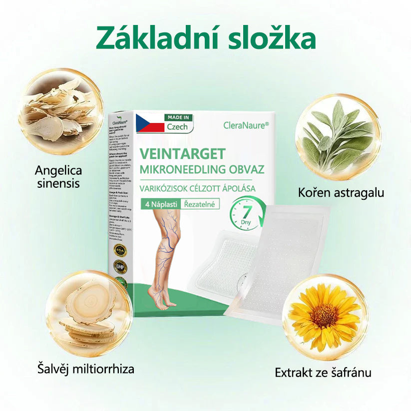 CleraNaure® VeinTarget Mikroneedling Obvaz