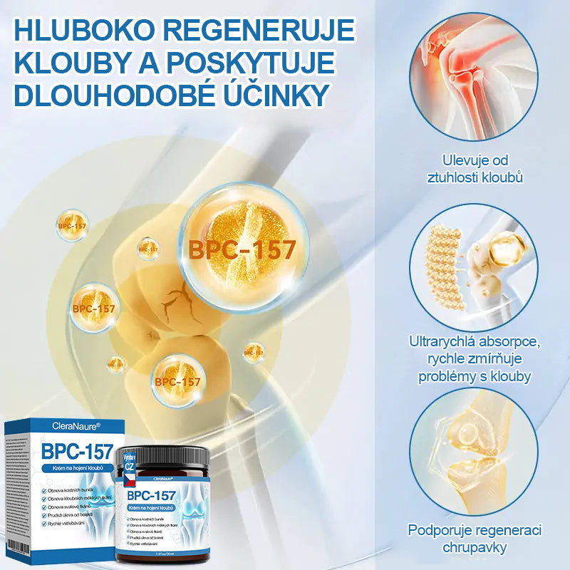 💎 Poslední den akce 80% SLEVA |  CleraNaure® BPC-157 Krém na hojení kloubů🦴Léčí artritidu, neuropatii, revmatismus, sportovní úrazy a další