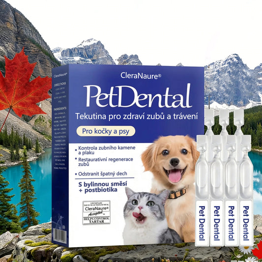 [Oficiální obchod] CleraNaure® Pet Dental & Digestive Health Oral Liquid – Osvěžuje dech, odstraňuje zubní kámen, podporuje regeneraci dásní a stabilizuje zuby (pro kočky a psy)  – Ušetřete dnes 80 %!