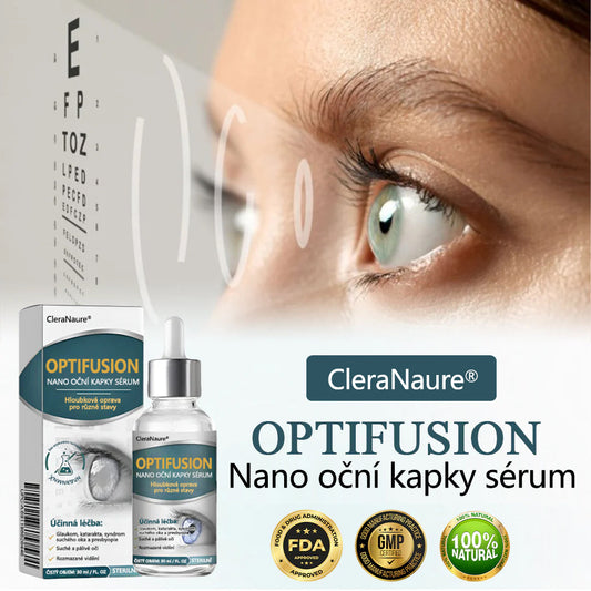 🌊CleraNaure® Optifusion Nano Kapky pro Oči Sérum