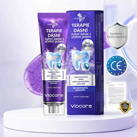 🛡️CleraNaure® VioCore – zubní pasta s včelím jedem✨
