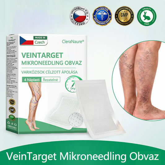 🛡️CleraNaure® VeinTarget Mikroneedling Obvaz