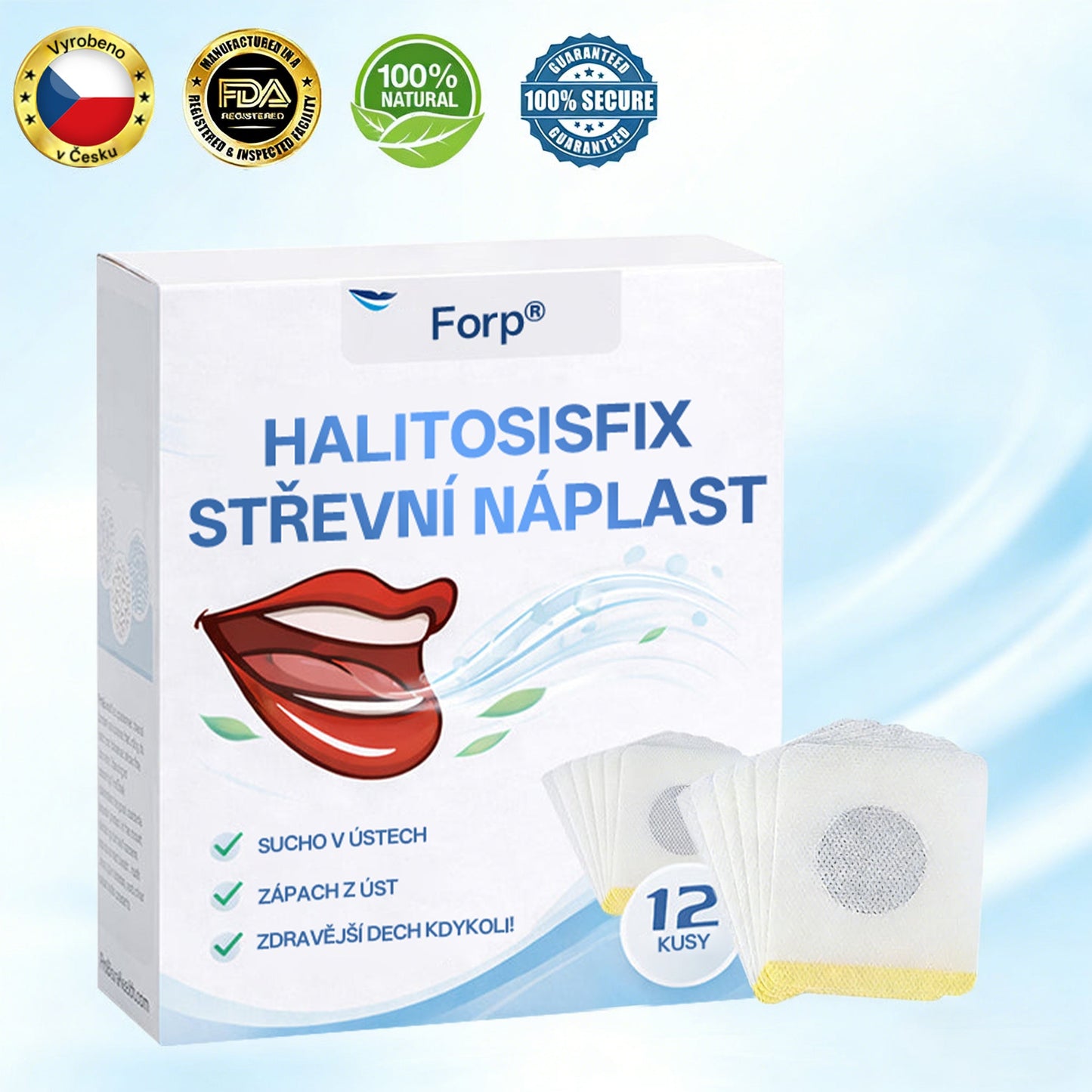🔥Best Seller🔥Forp® HalitosisFix Gut Patch🎉Special limited-time discount-🌿