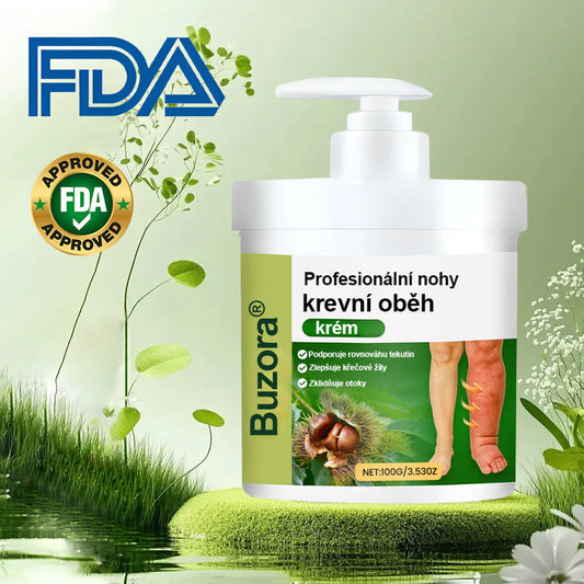 🌿Buzora® Bylinný krém zmírňující otoky s černuchou