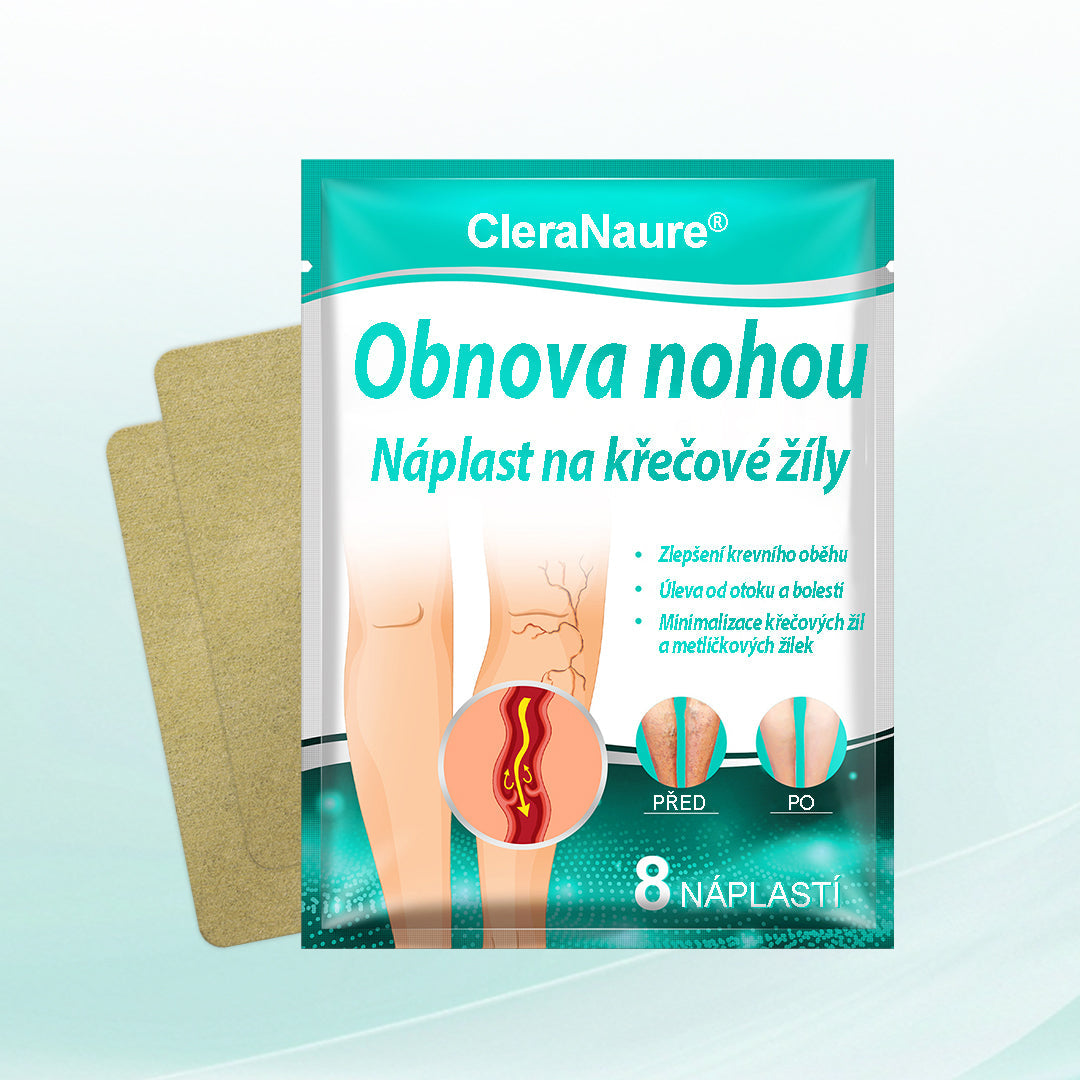 CleraNaure® LegRenew Náplast na Křečové Žíly