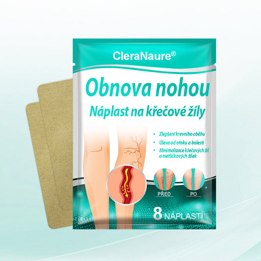 CleraNaure® LegRenew Náplast na Křečové Žíly