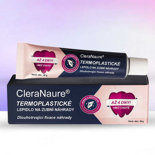 🛡️CleraNaure® Termoplastické Lepidlo na Zubní Náhrady