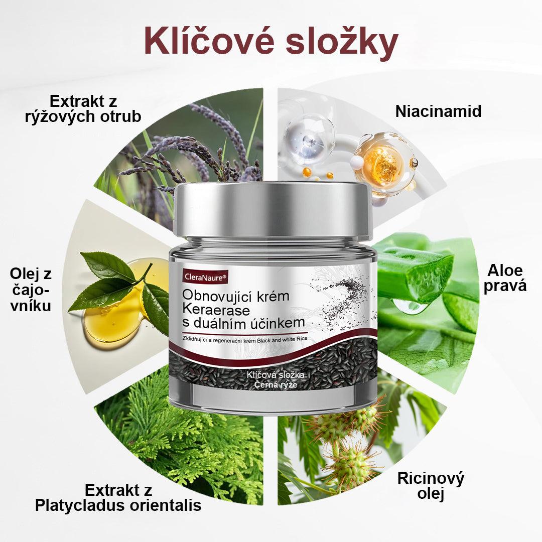💎 CleraNaure® KeraErase - Krém s dvojitým účinkem pro obnovu pokožky✨