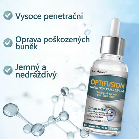 🥇CleraNaure® Optifusion Nano Kapky pro Oči Sérum