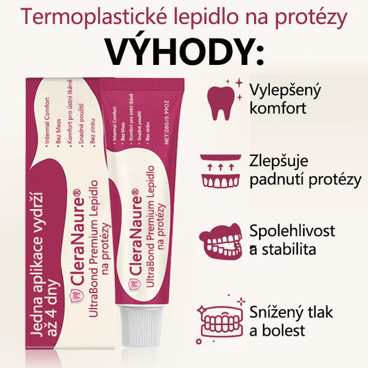 💧CleraNaure® UltraBond Premium lepidlo na zubní protézy