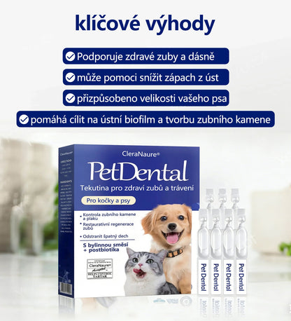 [Oficiální obchod] CleraNaure® Pet Dental & Digestive Health Oral Liquid – Osvěžuje dech, odstraňuje zubní kámen, podporuje regeneraci dásní a stabilizuje zuby (pro kočky a psy)  – Ušetřete dnes 80 %!