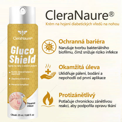 CleraNaure® GlucoShield sprej na rány s včelím jedem