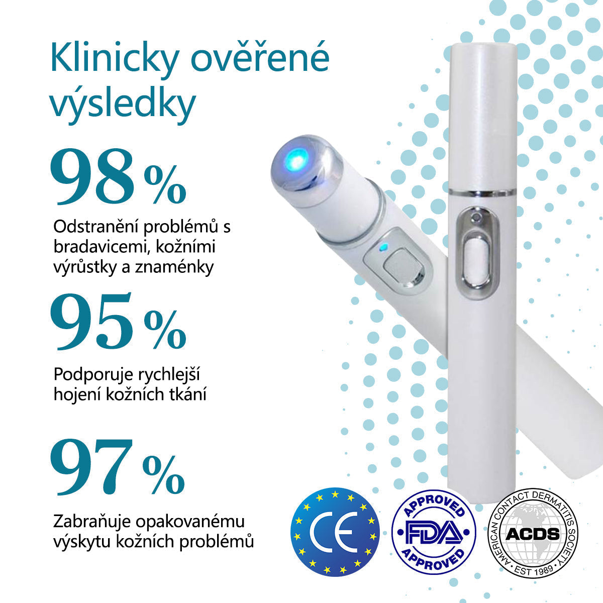 DAFEILA® LumeSkin – laserové pero pro odstraňování znamének a bradavic