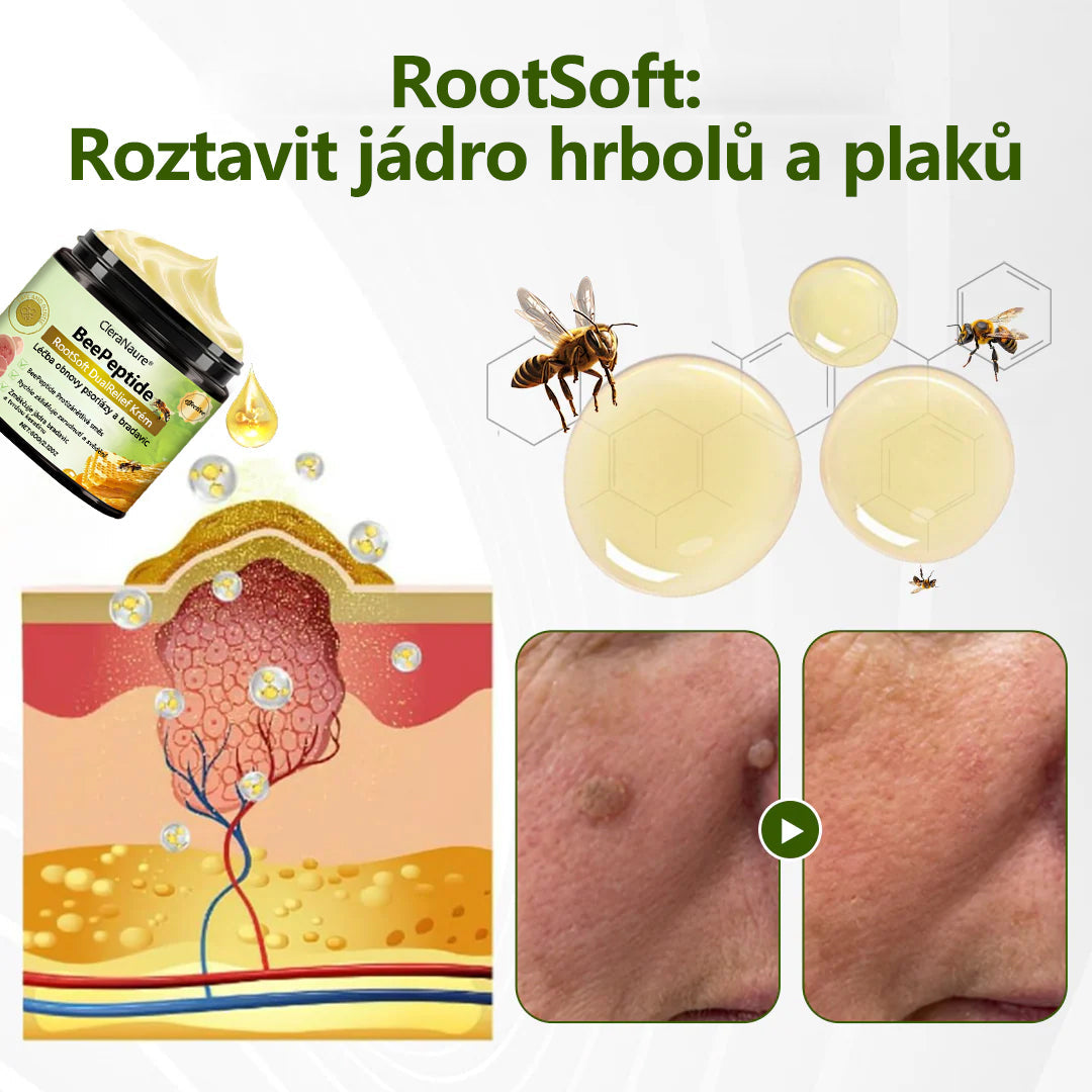 CleraNaure® BeePeptide RootSoft DualRelief krém