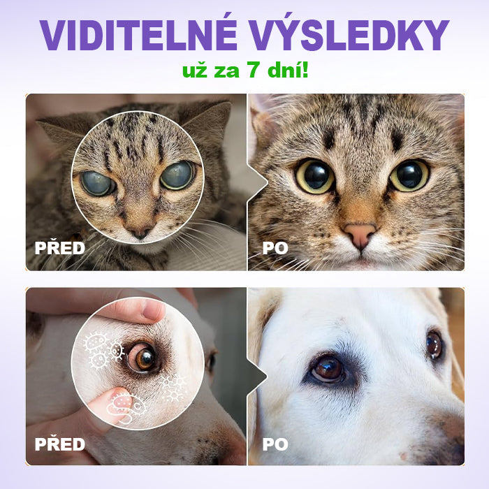 🥇CleraNature® Oční kapky pro domácí mazlíčky🪐
