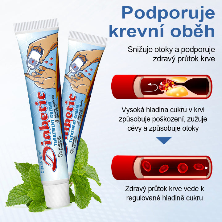 CleraNaure® VitaGluco – léčebný krém pro diabetické nohy