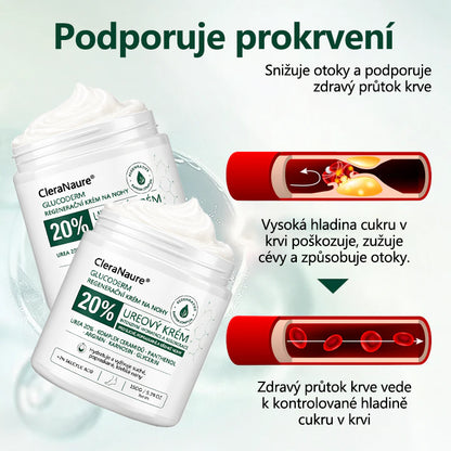 CleraNaure® GlucoDerm Regenerační krém na nohy