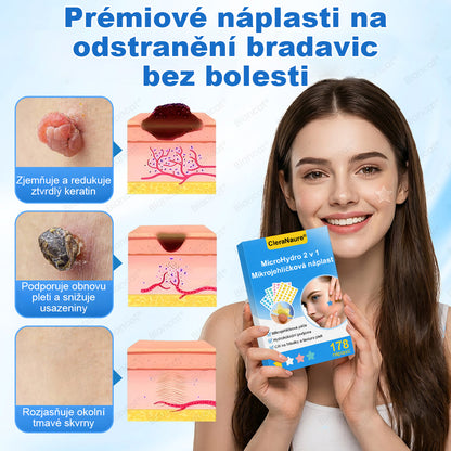 CleraNaure® MicroHydro 2v1 mikrojéhlová náplast