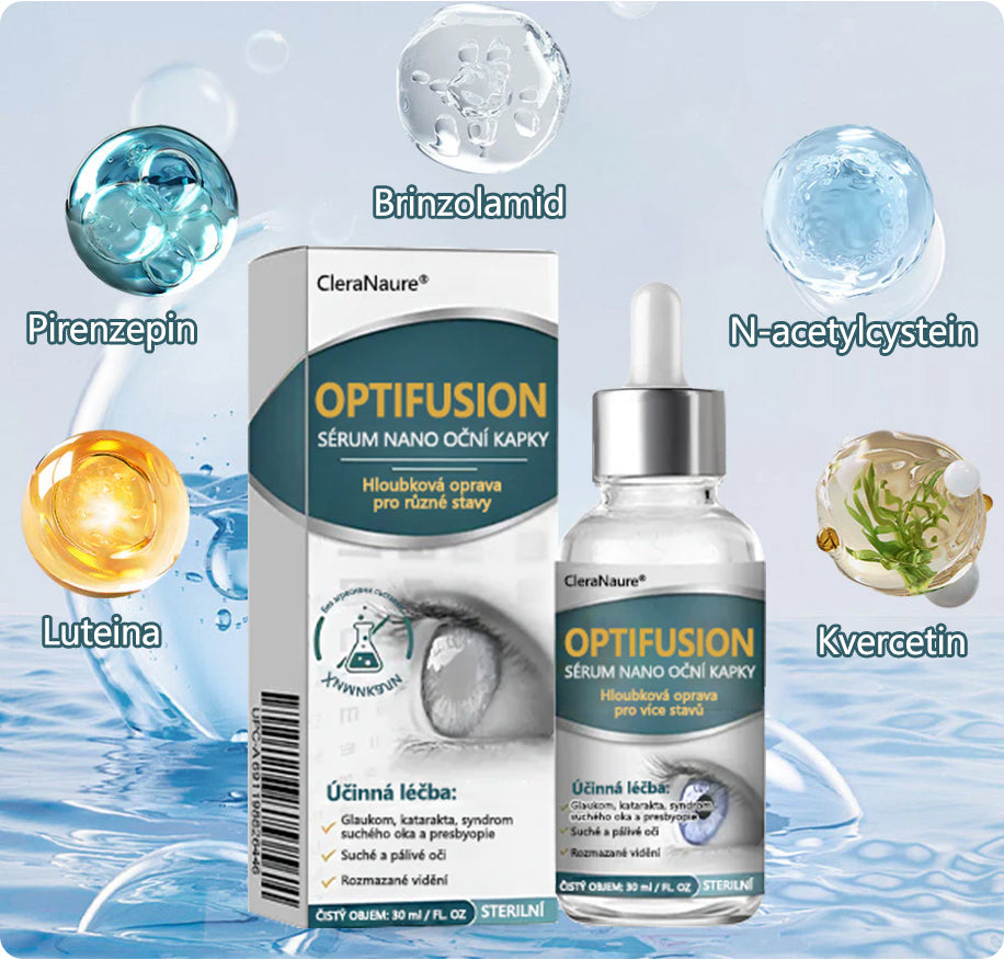 ✨CleraNaure® Optifusion Nano Kapky pro Oči Sérum