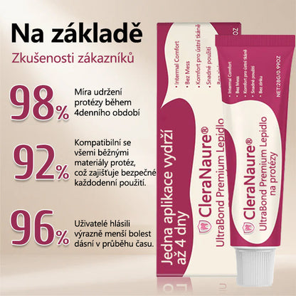 💧CleraNaure® UltraBond Premium lepidlo na zubní protézy