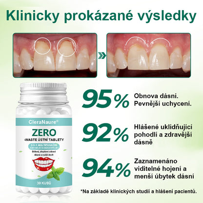 CleraNaure® Zero-Waste Mouth Tabs – bezodpadové ústní tablety