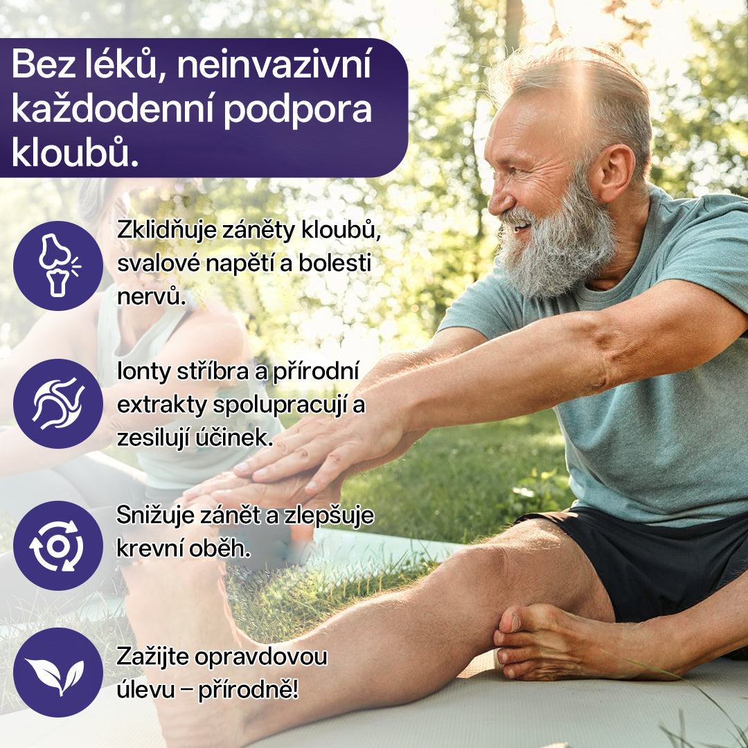 CleraNature® Stříbrný iontový sprej pro klouby