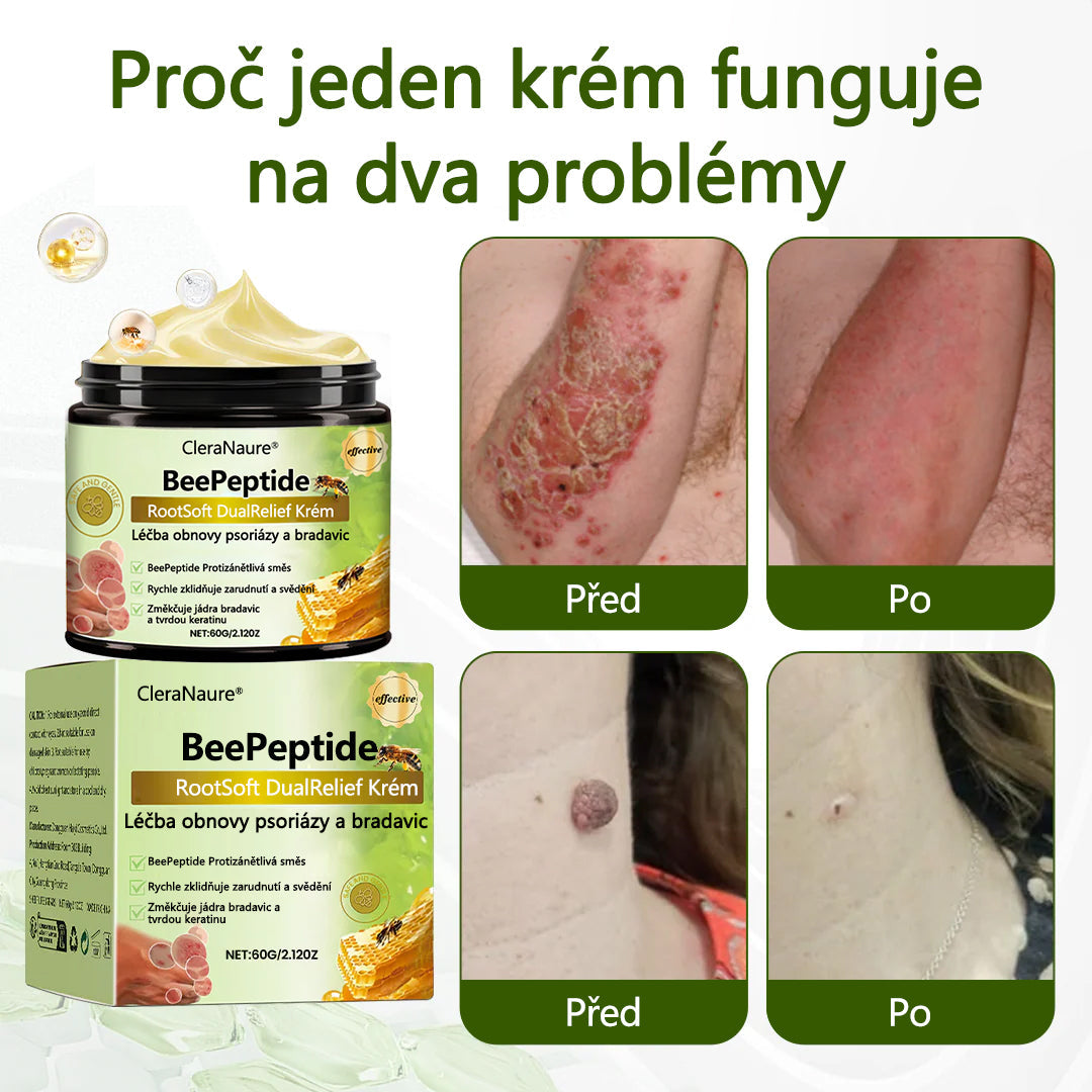 CleraNaure® BeePeptide RootSoft DualRelief krém