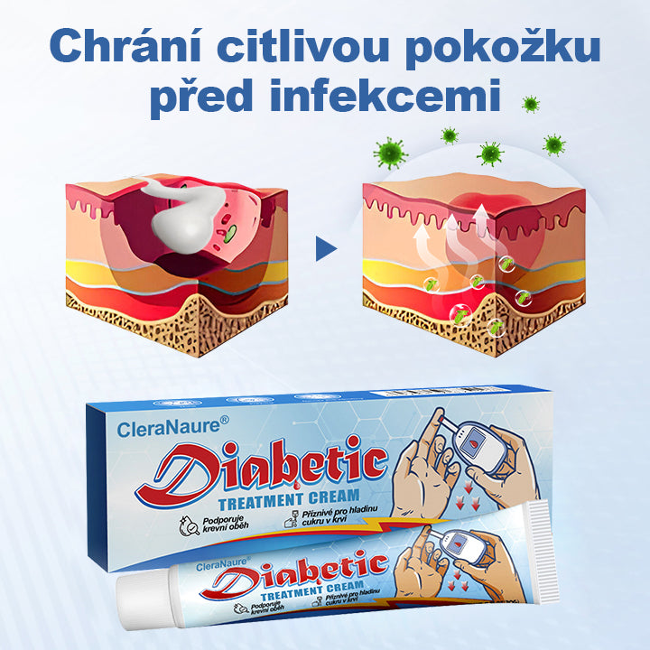 CleraNaure® VitaGluco – léčebný krém pro diabetické nohy