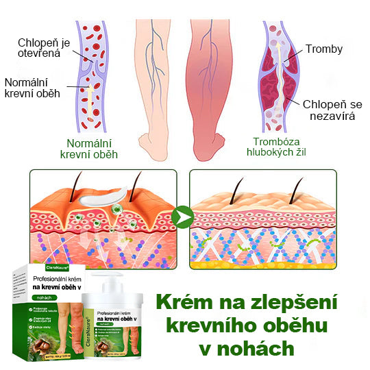 CleraNaure® Profesionální krém na nohy pro lepší cirkulaci