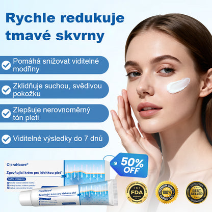 CleraNaure® – Regenerační krém pro oslabenou pleť 🛡️🌿 Multifunkční oprava proti modřinám, suchosti a skvrnám