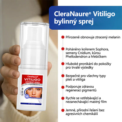 CleraNaure® sprej na vitiligo – cesta k vyvážené pleti