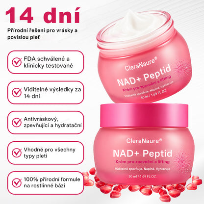 CleraNaure® NAD+ Peptide vypínací a zpevňující krém