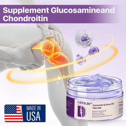 CleraNature® Gel proti bolesti s kurkuminem a emu olejem