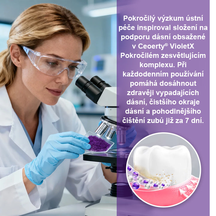 CleraNaure® VioletX – pokročilý bělicí komplex